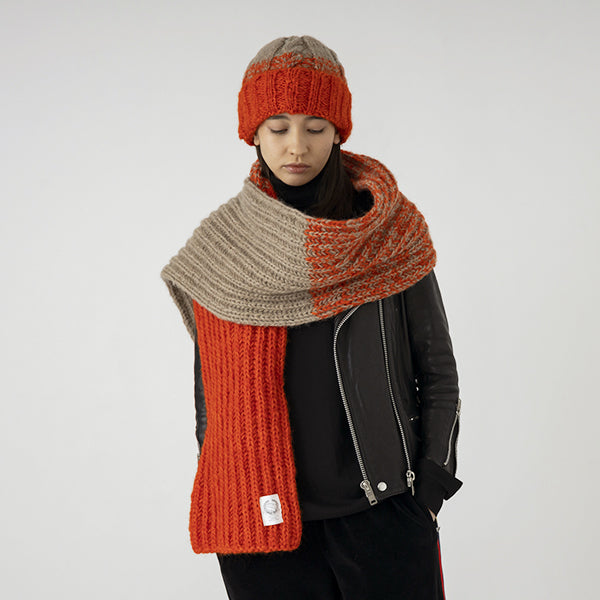 Sublime SB231-0201 HAND KNIT LONG MUFFLER