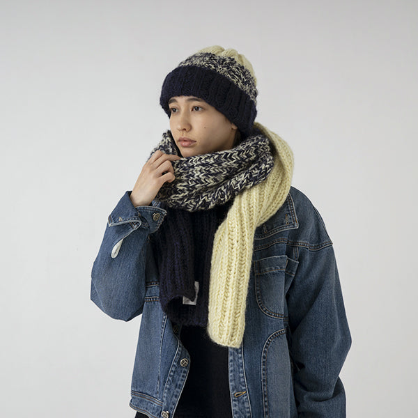 Sublime SB231-0201 HAND KNIT LONG MUFFLER