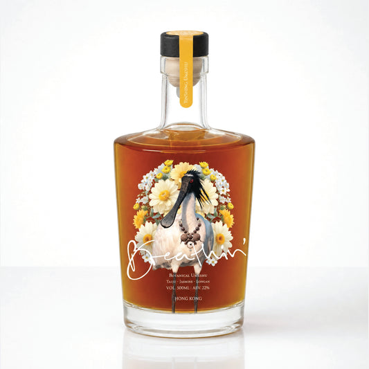 天成梅酒 TinShing UMESHU • 菊花茉莉龍眼肉梅酒 Breathin’ Tai Ju, Jasmine & Longan (500ml)