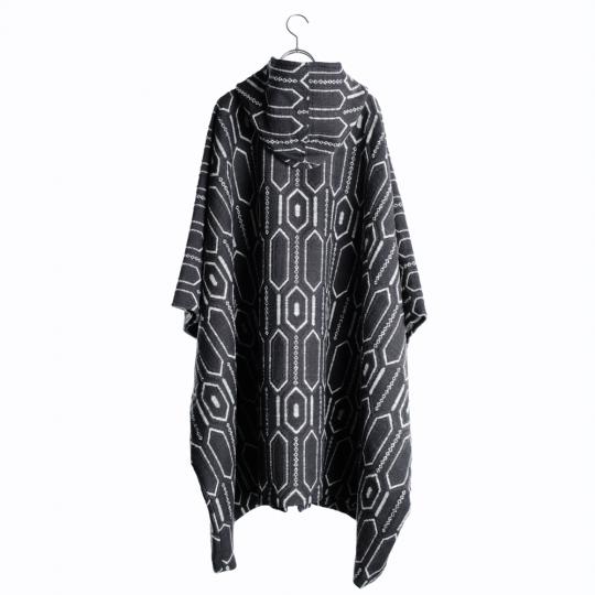 MONRO Poncho Long Habyby Jacquard