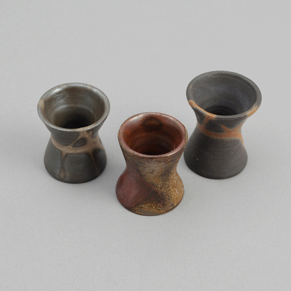 THE HILL-SIDE Bizen-Yaki Neckerchief Slide, Unglazed Clay with Scorch Marks