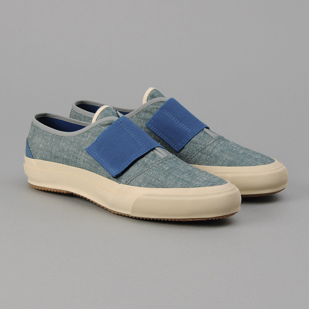 THE HILL-SIDE Bridge Low, Extra Neppy Indigo Chambray