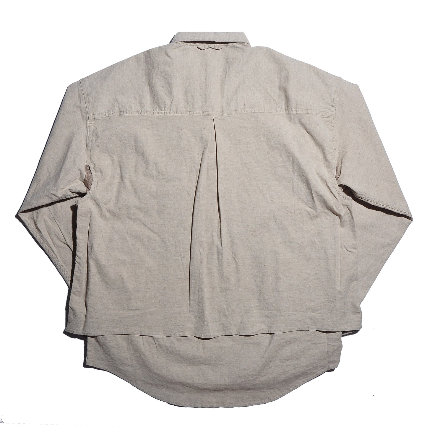 HRM ST2313 Linen Cotton Stretch Layered Hunter's LS Shirt