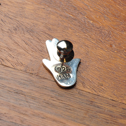 HRM 1803 P2 Hand Motif Pin Brooch