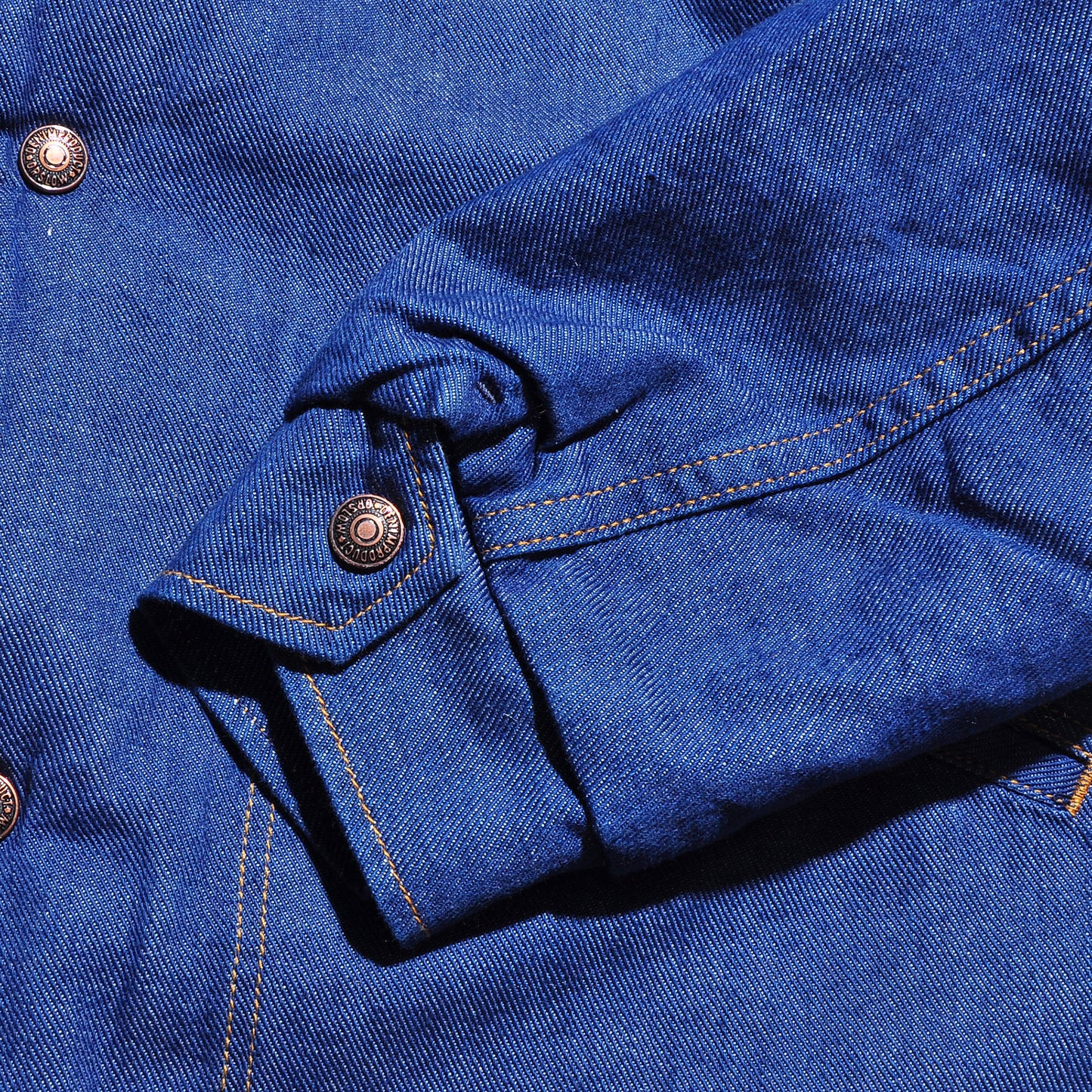 ORSLOW 01-6036 DENIM SHERPA LINED JACKET