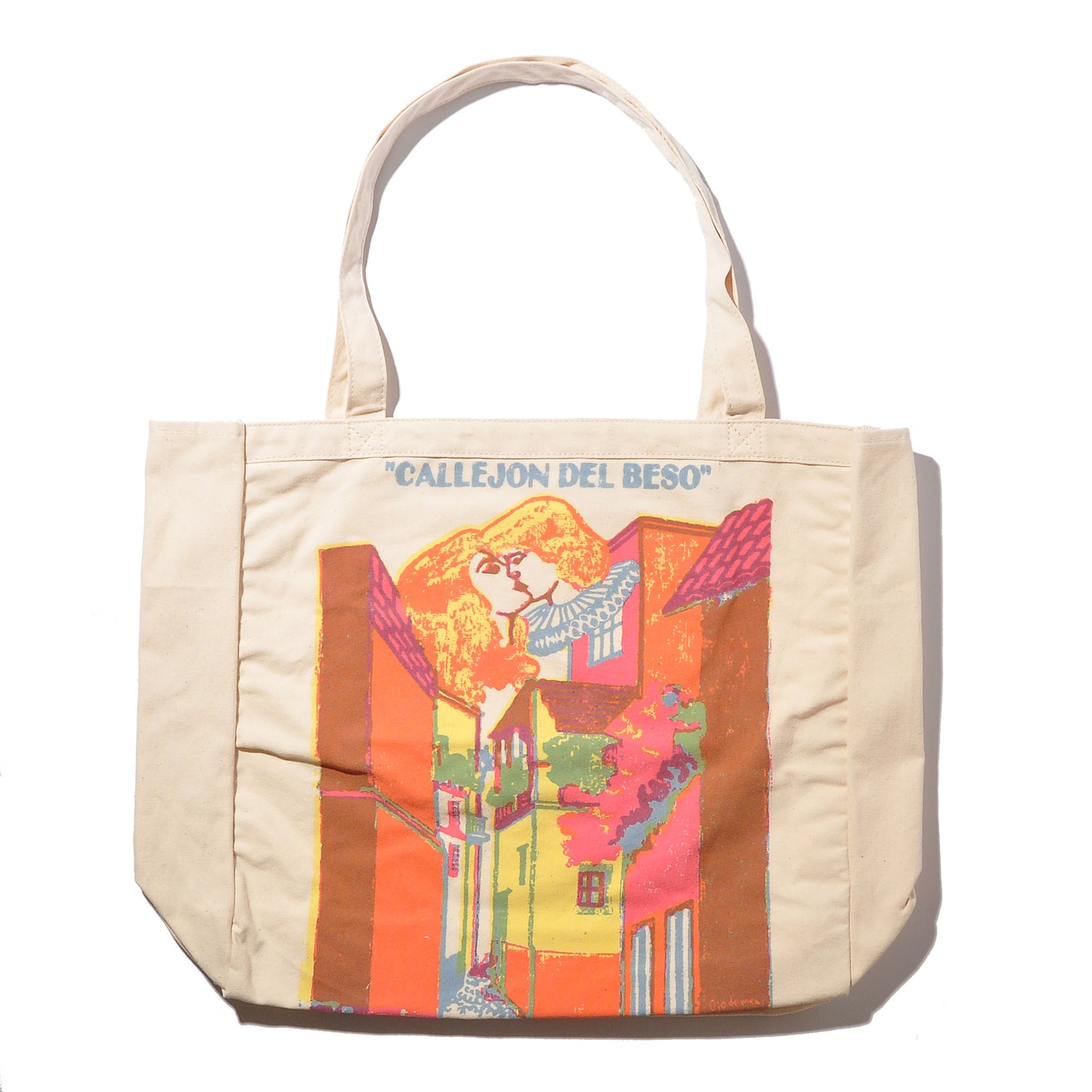 OJO DE MEX Mercado Jumbo Canvas Tote