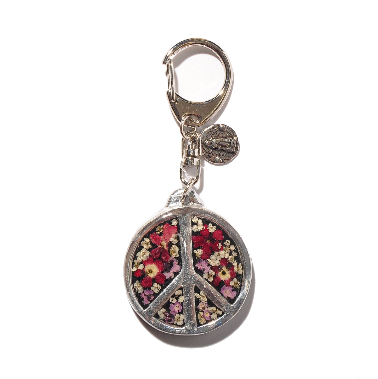 OJO DE MEX Bag Charm Flower Peace