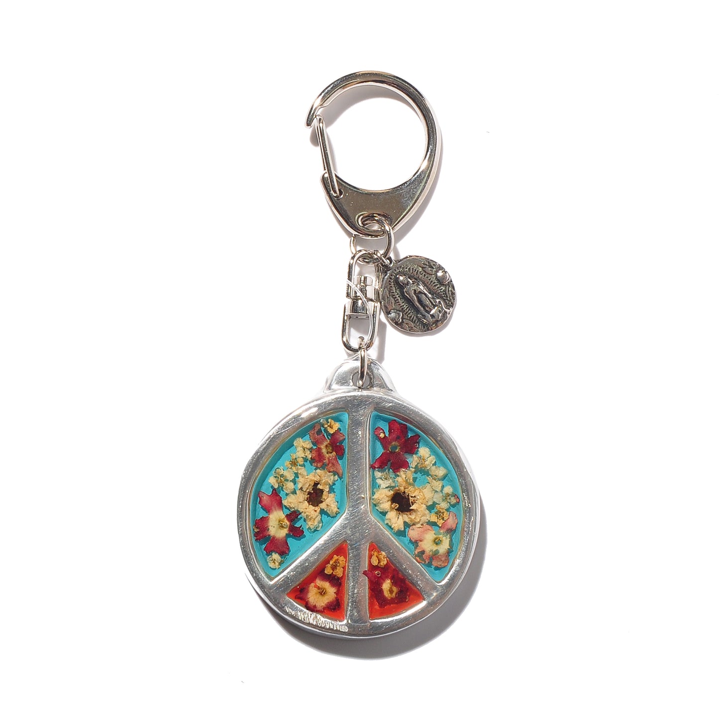 OJO DE MEX Bag Charm Flower Peace