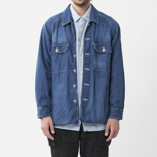 SAGE DE CRET DENIM SHIRT JACKET