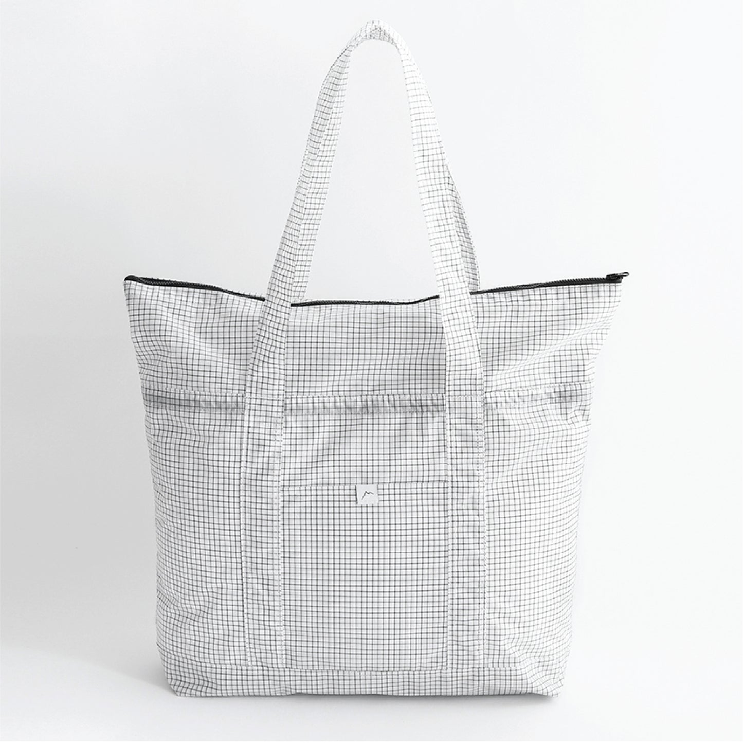 CAYL Grid tote / B-grid White