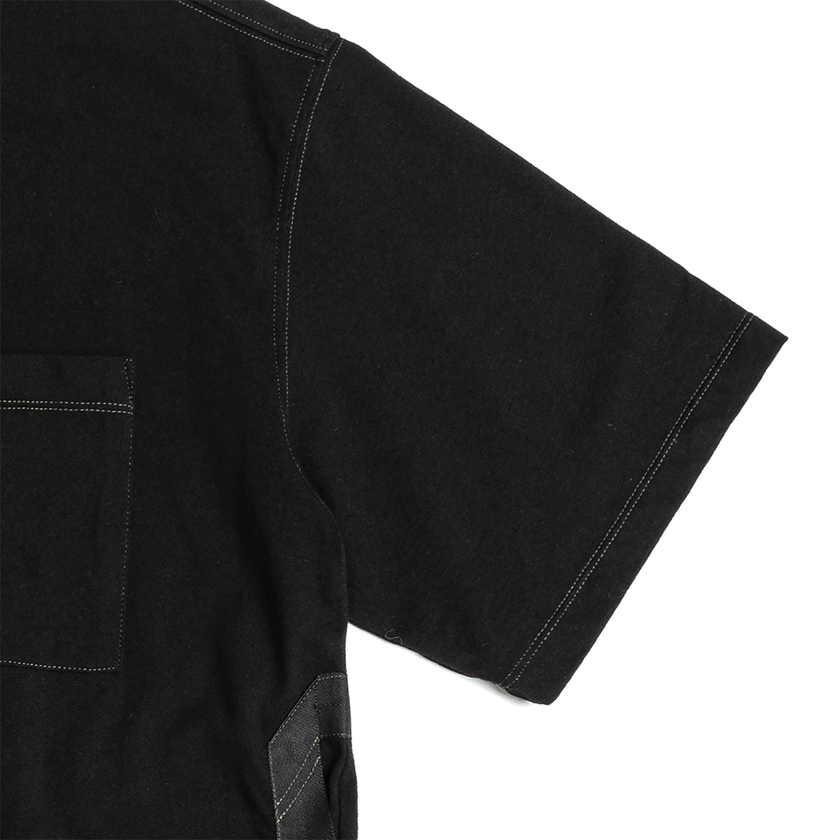 EASTLOGUE 2021SSCS02 FLAK T-SHIRT - BLACK