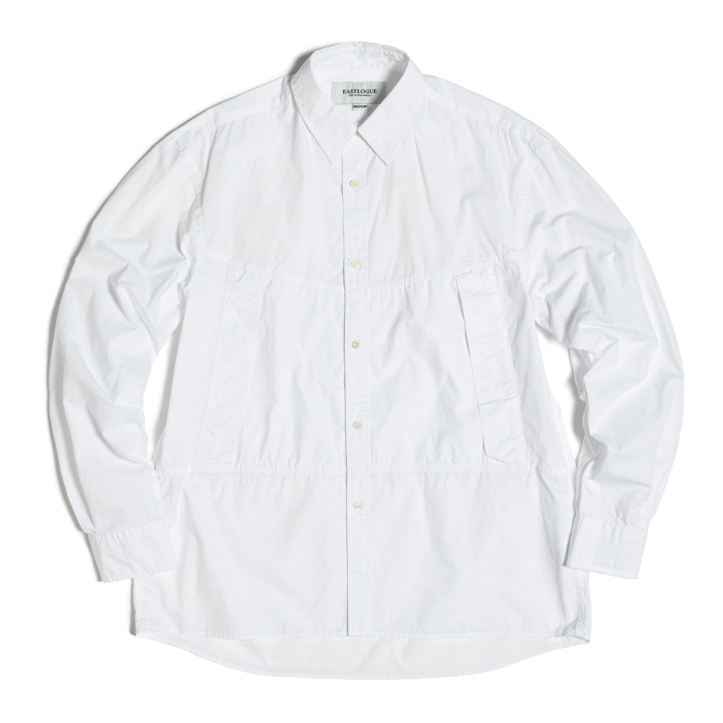 EASTLOGUE 2021SSSH02 UTILITY SHIRT - WHITE