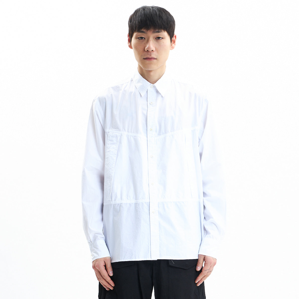 EASTLOGUE 2021SSSH02 UTILITY SHIRT - WHITE