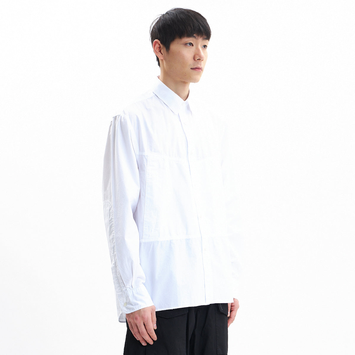 EASTLOGUE 2021SSSH02 UTILITY SHIRT - WHITE