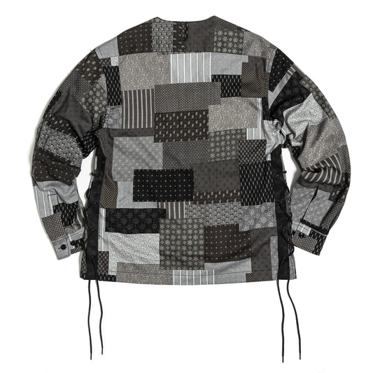 EASTLOGUE 2021SSSH05 FLAK SHIRT - BLACK MULTI PAISLEY