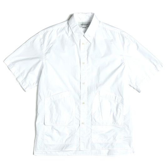 EASTLOGUE 2021SSHS01 SHOOTING SHIRT - WHITE