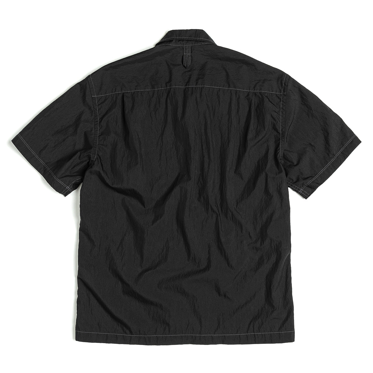 EASTLOGUE 2021SSHS03 TRUCKER HALF SHIRT - BLACK