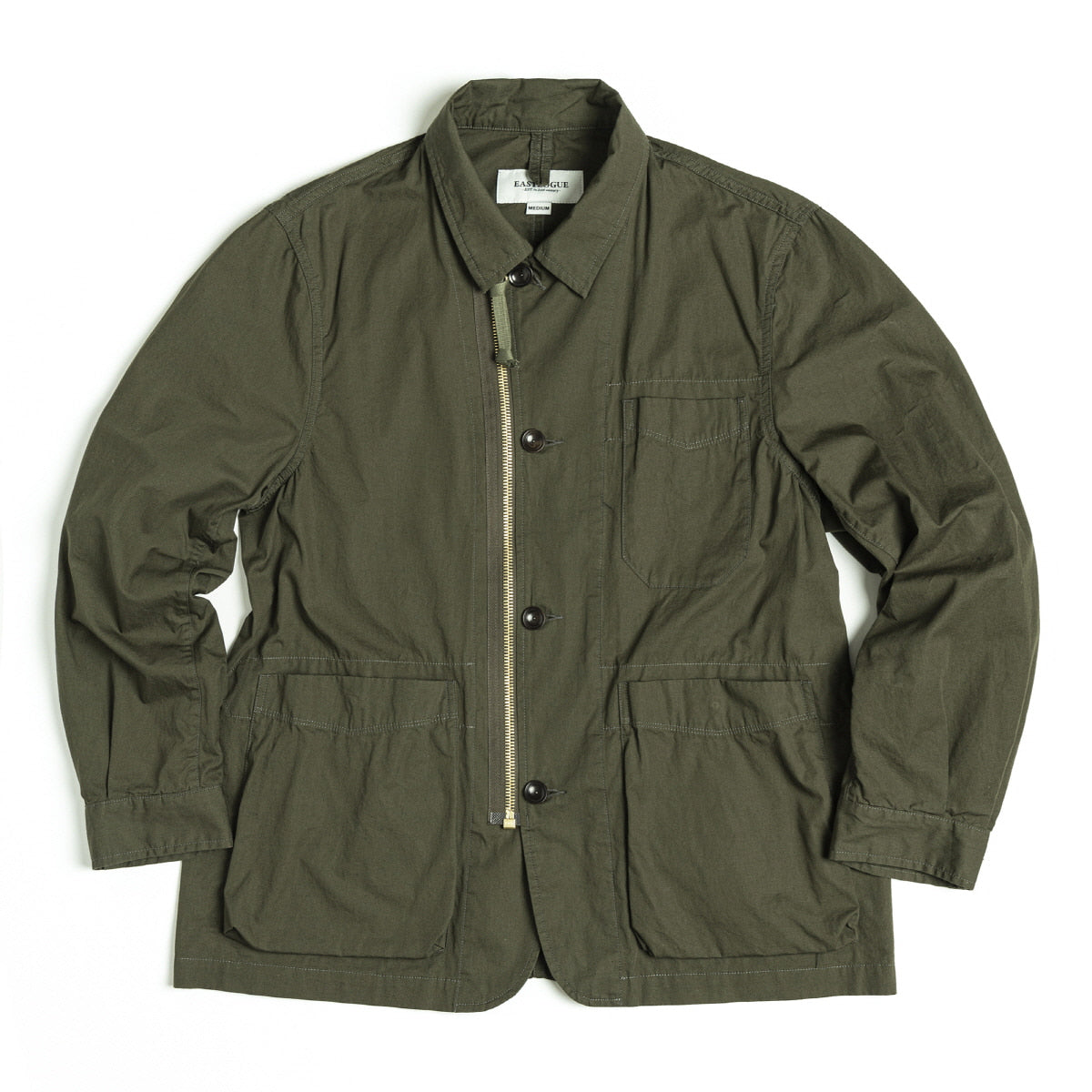 EASTLOGUE 2021SSJK02 BATTLE FIELD JACKET - OLIVE