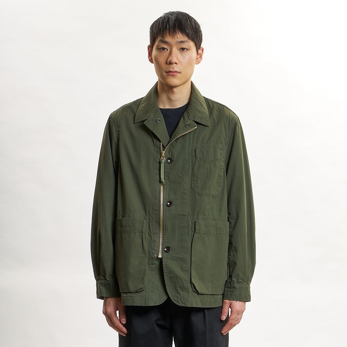 EASTLOGUE 2021SSJK02 BATTLE FIELD JACKET - OLIVE