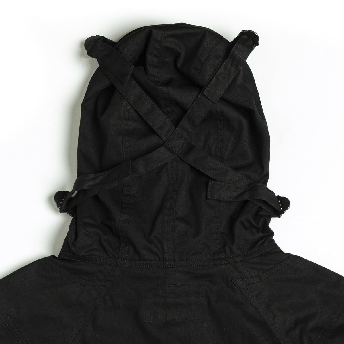 EASTLOGUE 2021SSJP04 SMOCK PARKA - BLACK