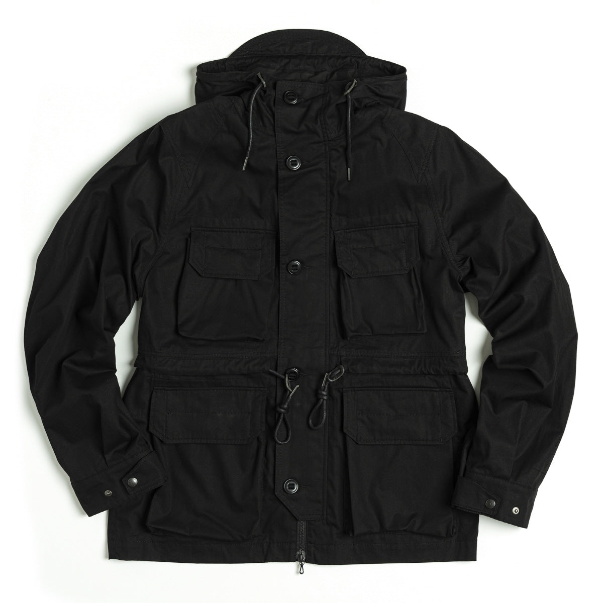 EASTLOGUE 2021SSJP04 SMOCK PARKA - BLACK