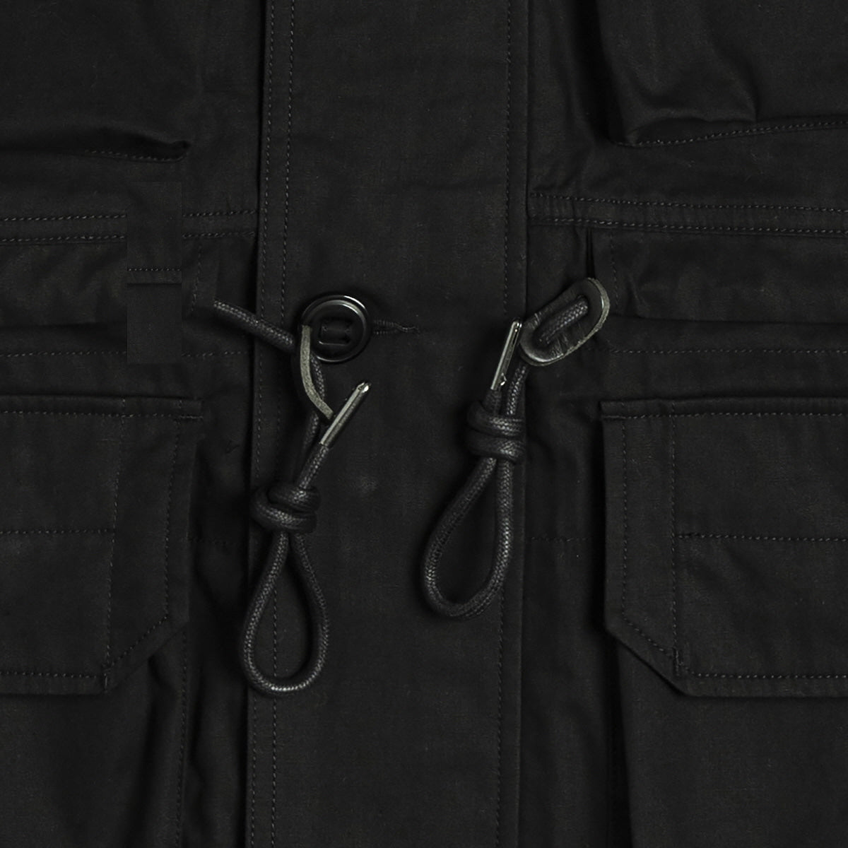 EASTLOGUE 2021SSJP04 SMOCK PARKA - BLACK