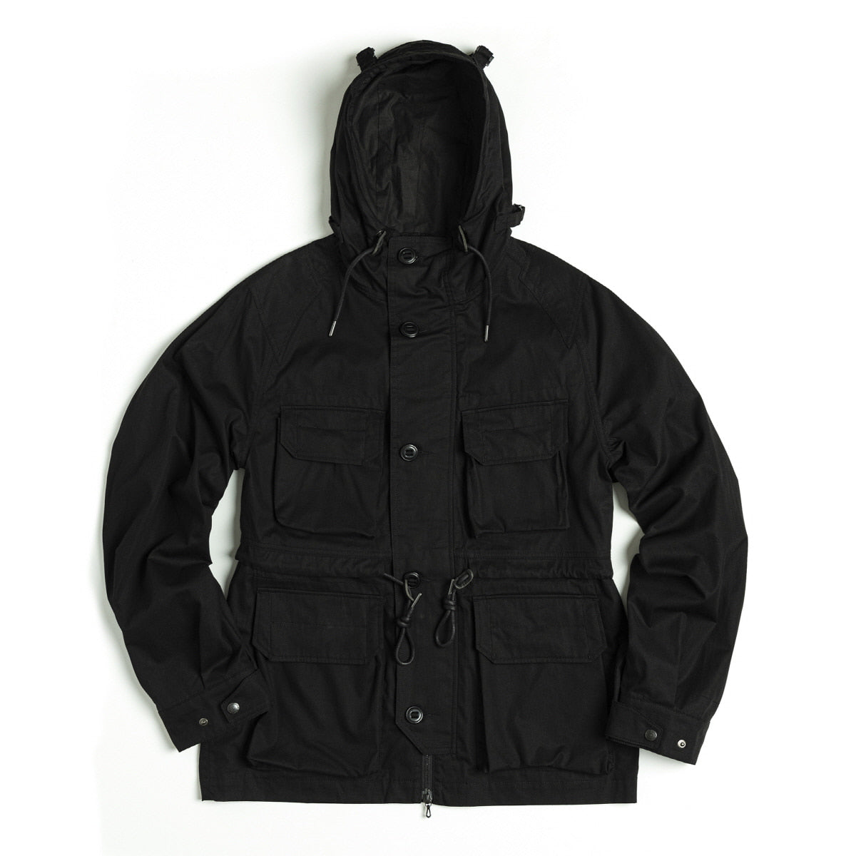 EASTLOGUE 2021SSJP04 SMOCK PARKA - BLACK