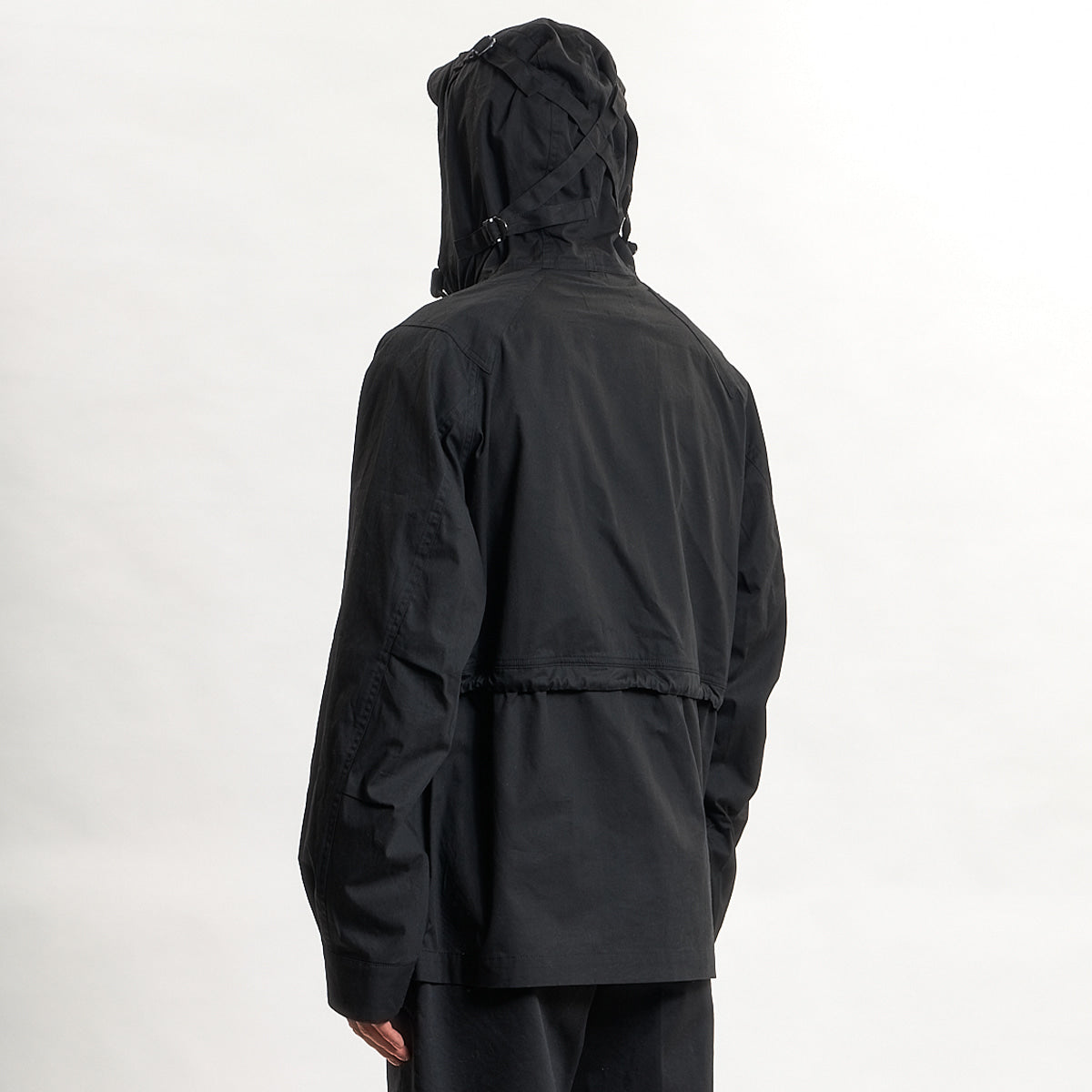 EASTLOGUE 2021SSJP04 SMOCK PARKA - BLACK