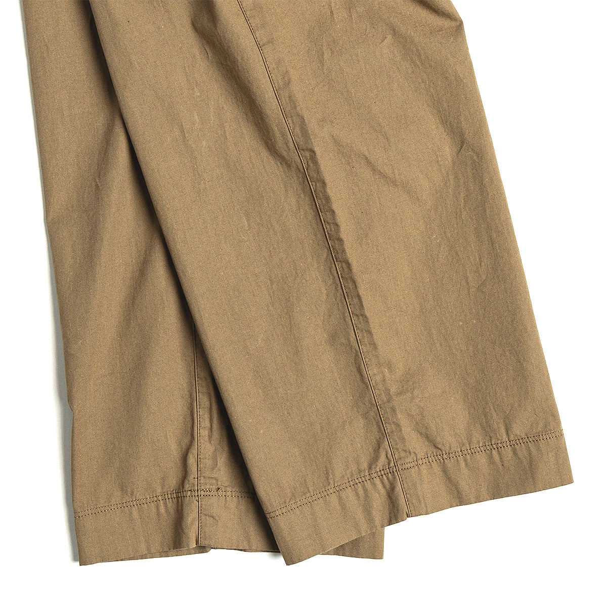 EASTLOGUE 2021SSSPT02 BELTED PANTS - BEIGE