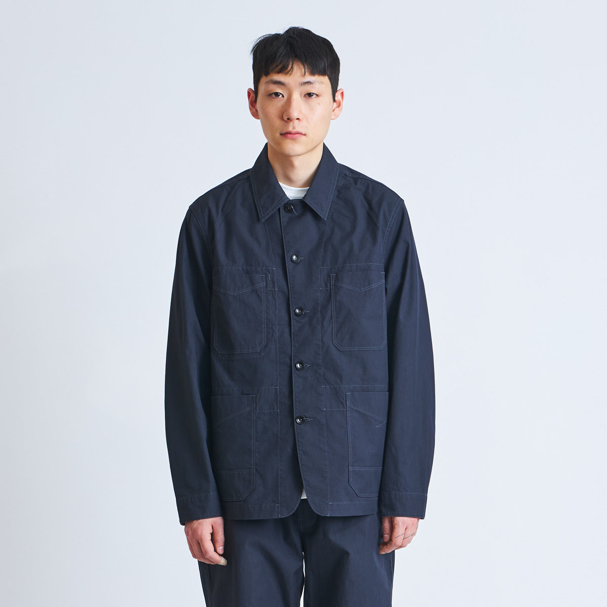EASTLOGUE ELE-PMT-JK02 LOGGER JACKET - D.NAVY