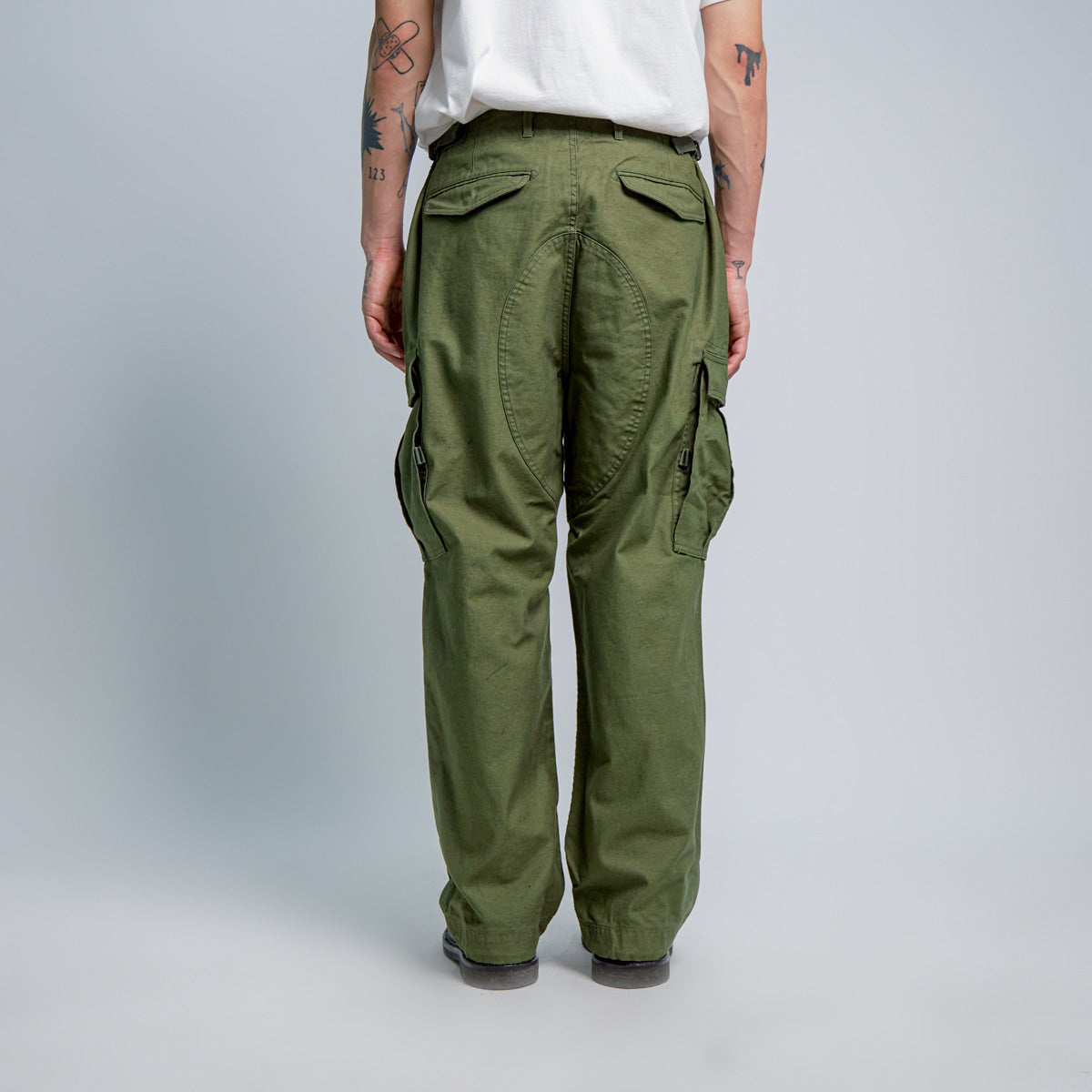 EASTLOGUE ELE-PMT-PT04 FIELD PANTS WIDE FIT - OLIVE BACK SATIN