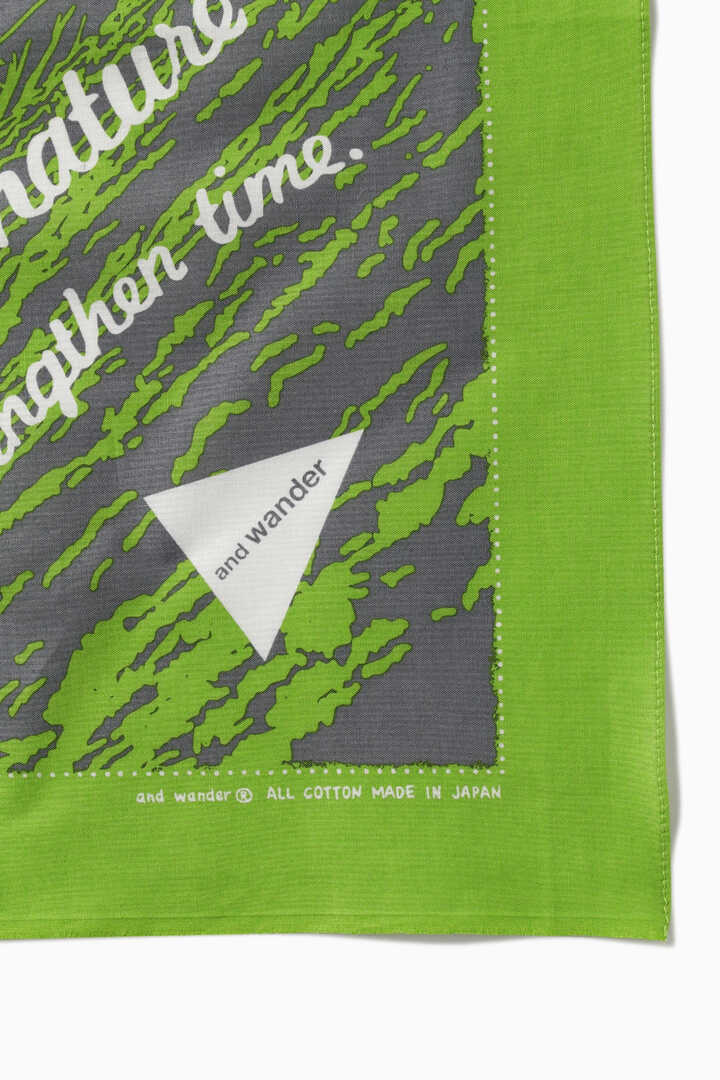 AND WANDER moonlight bandanna-Grey