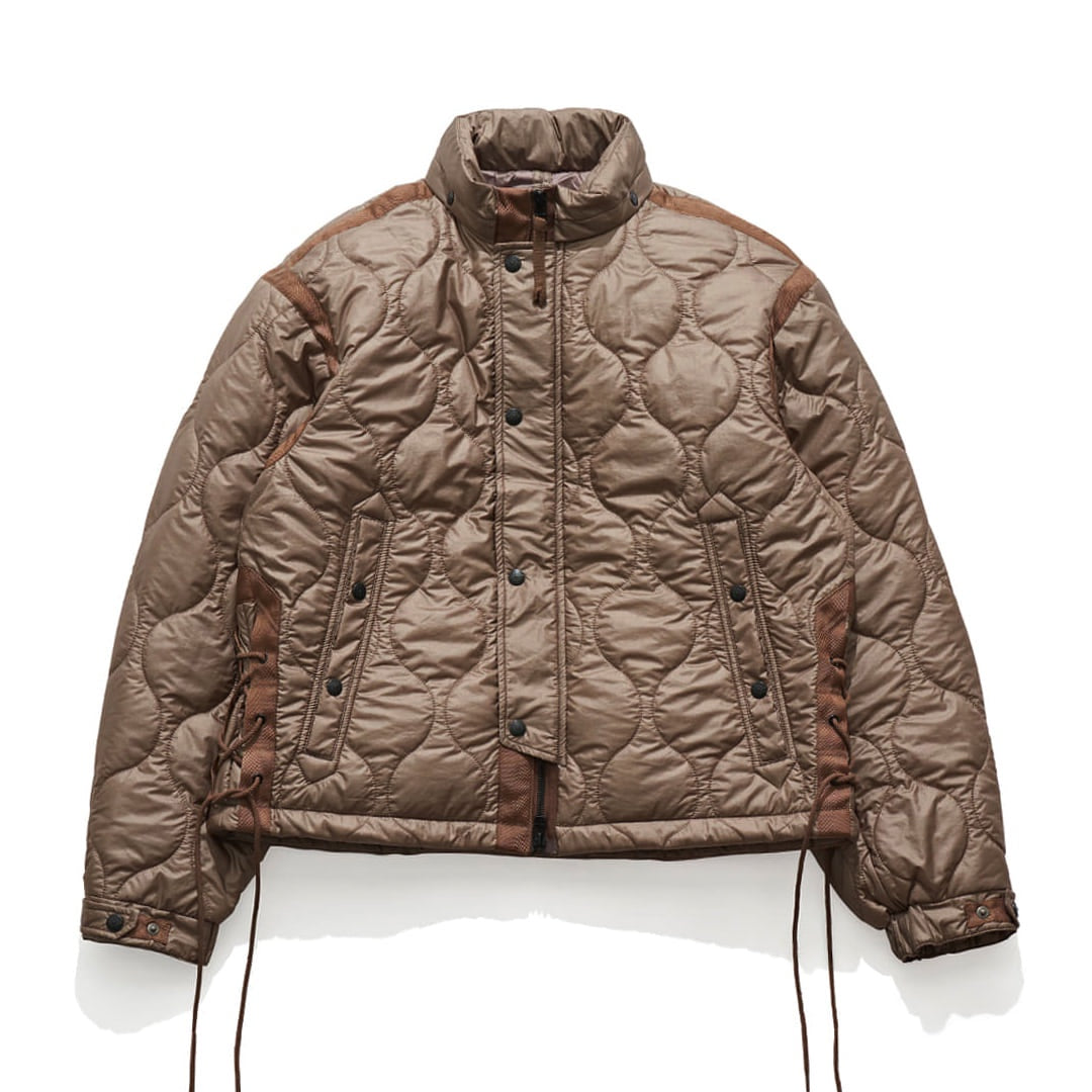 EASTLOGUE 2121FWJP06 FLAK JACKET- BEIGE