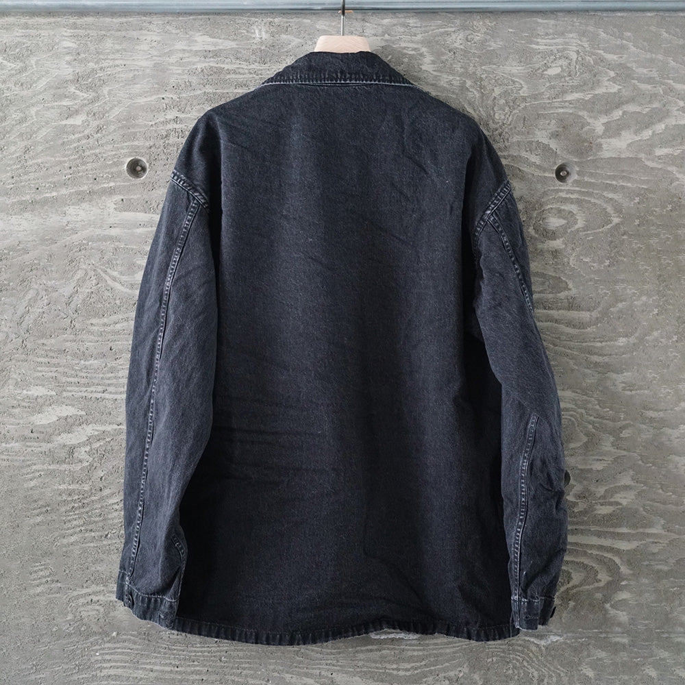 ORSLOW 01-6046-D61S US ARMY M-43 BLACK DENIM JACKET