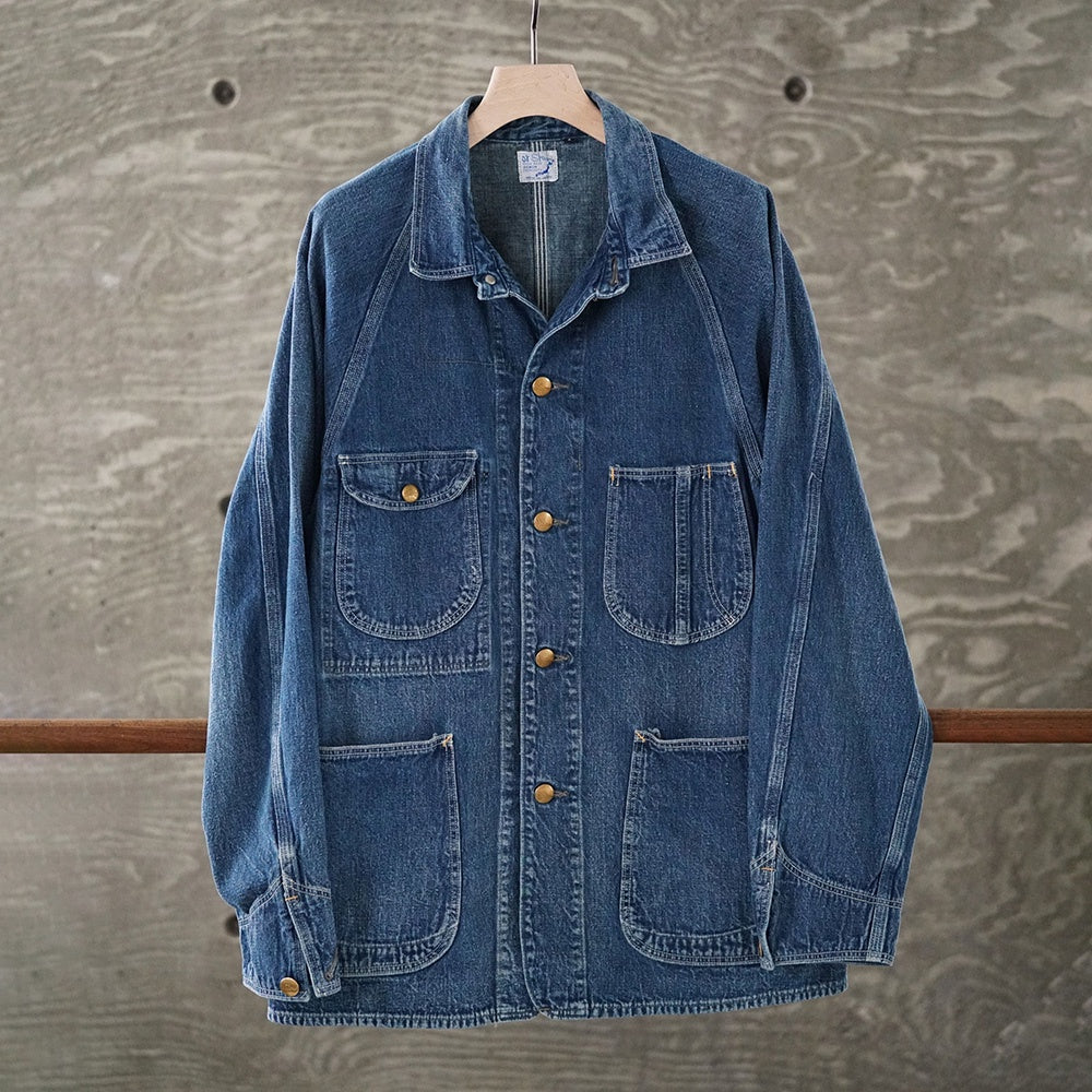 ORSLOW 03-6140-95 1950'S COVERALL USED WASH