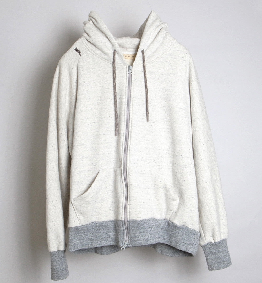 CAMP SERVICE TREKKER EMB ZIP HOODIE