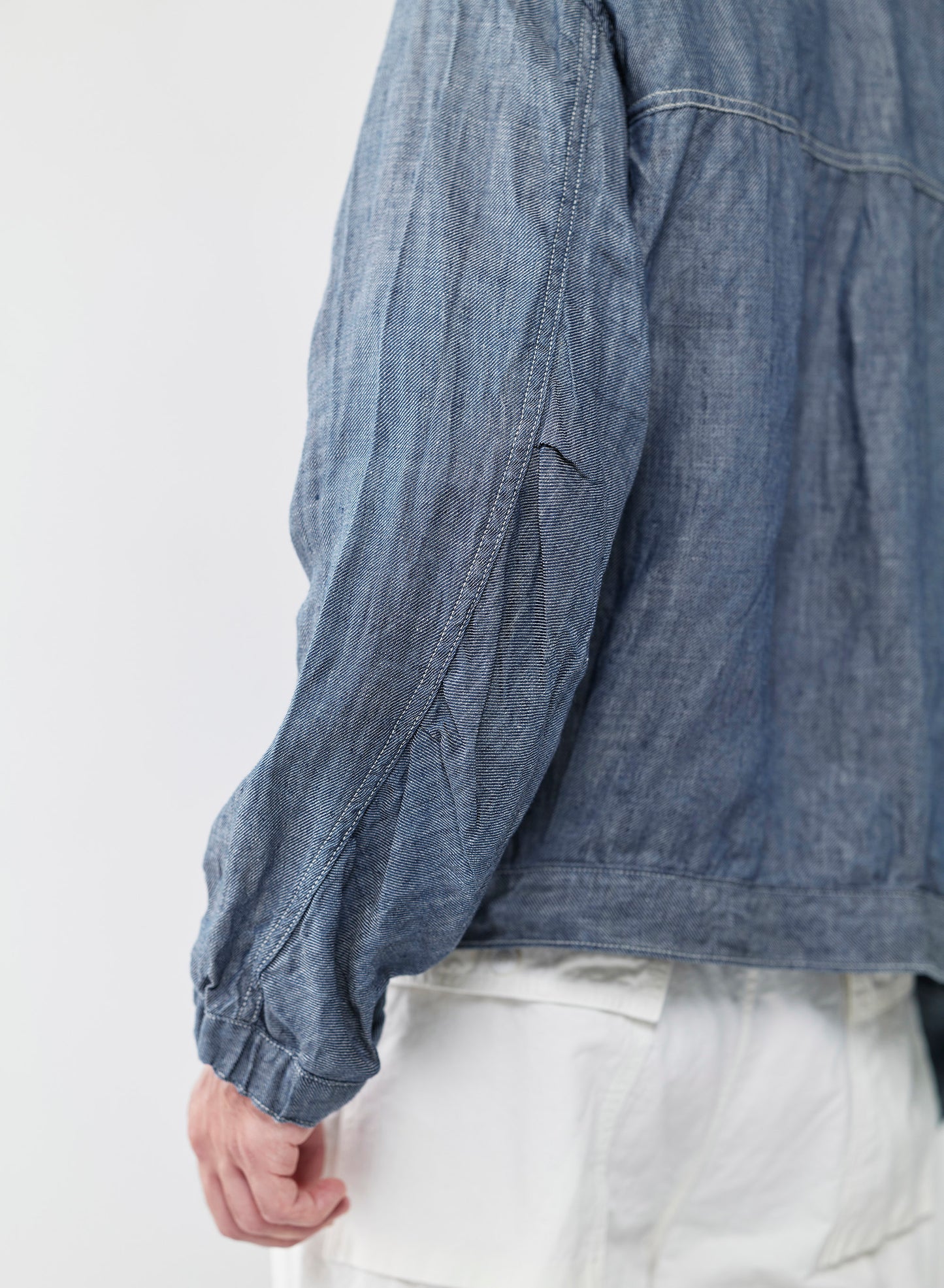 SAGE DE CRET 31-20-3190 Short Jacket- Blue