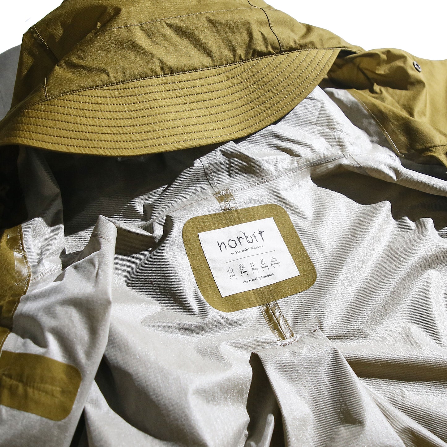 NORBIT HNJK-023 3 Layer Jacket-Olive