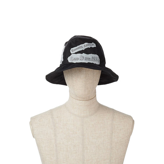 KIJIMA TAKAYUKI BONDED BOWLER HAT WHITE