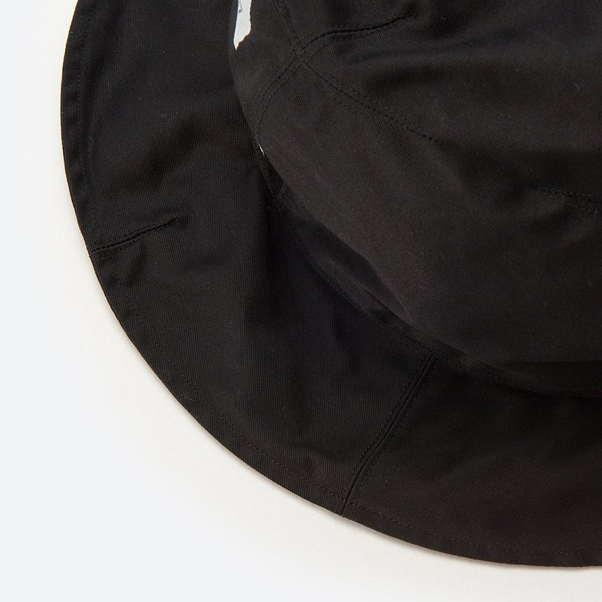 KIJIMA TAKAYUKI BONDED BOWLER HAT BLACK