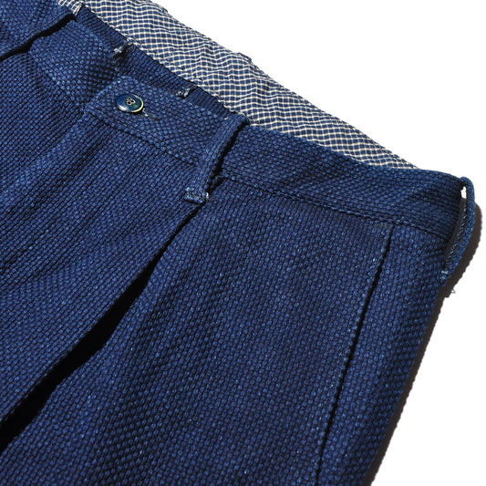 SETTO X INDIGO LABEL BLX-PT-017 Sashiko Trousers