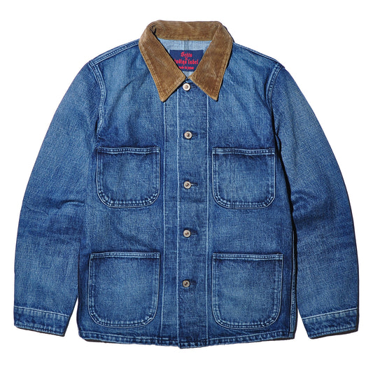 SETTO X INDIGO LABEL BLX-JK-026 Denim Coverall