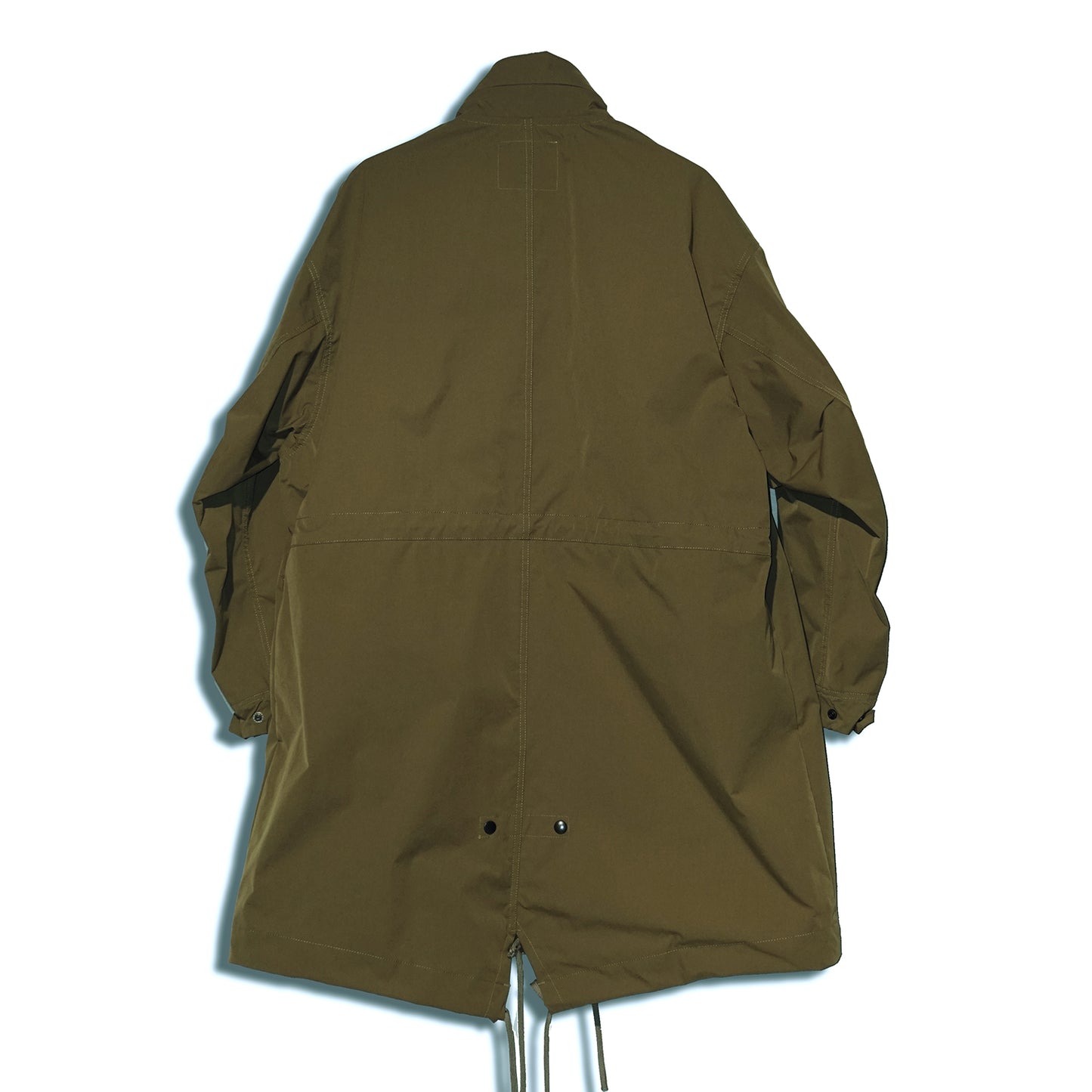 NORBIT HNCT-007 Fishtail Wide Coat -Olive