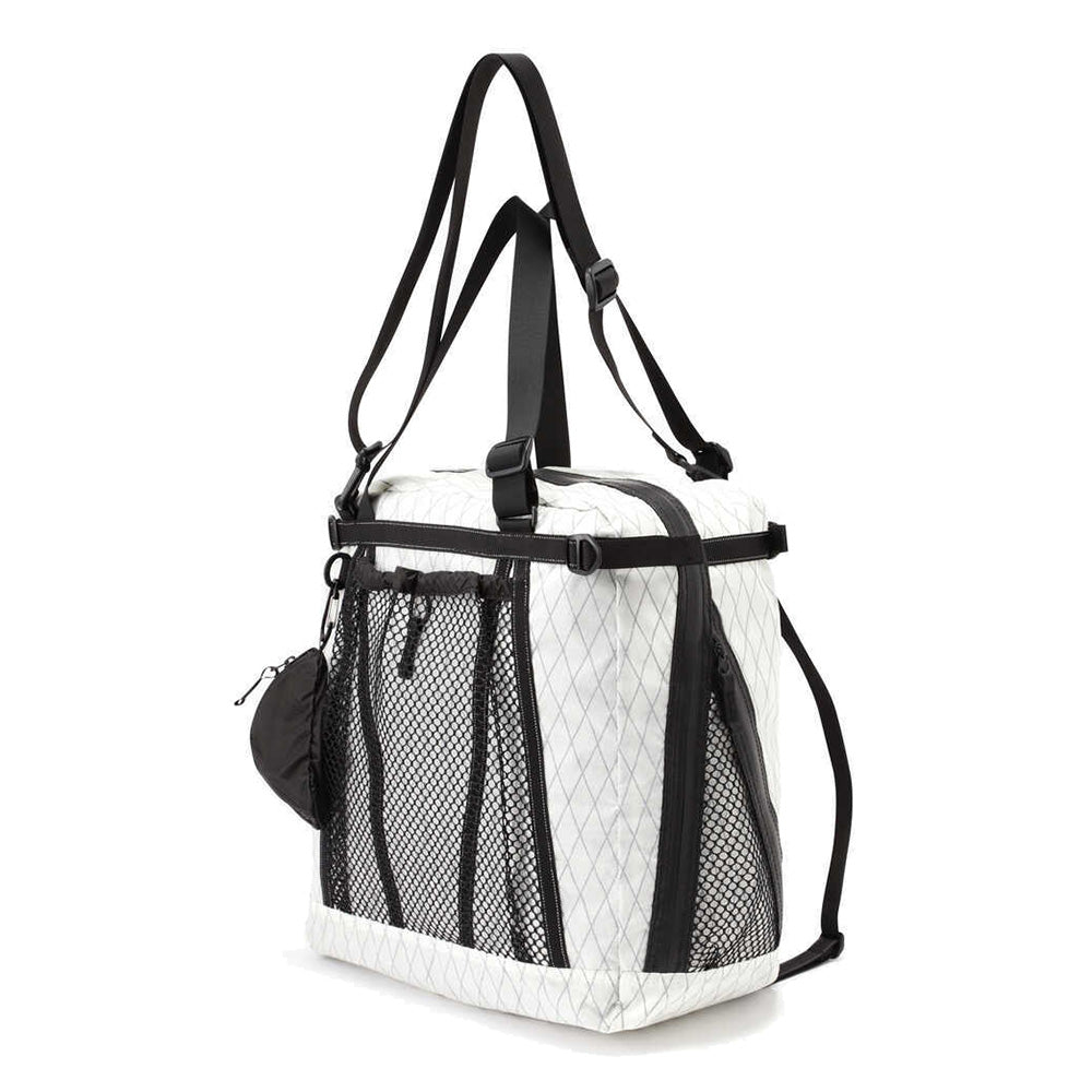 AND WANDER X-Pac 25L 3way tote bag-Offwhite