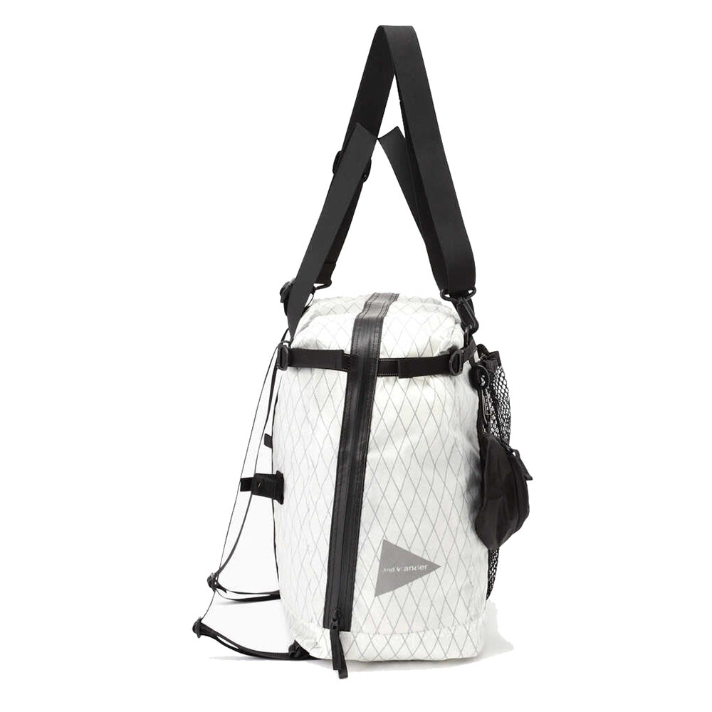 AND WANDER X-Pac 25L 3way tote bag-Offwhite