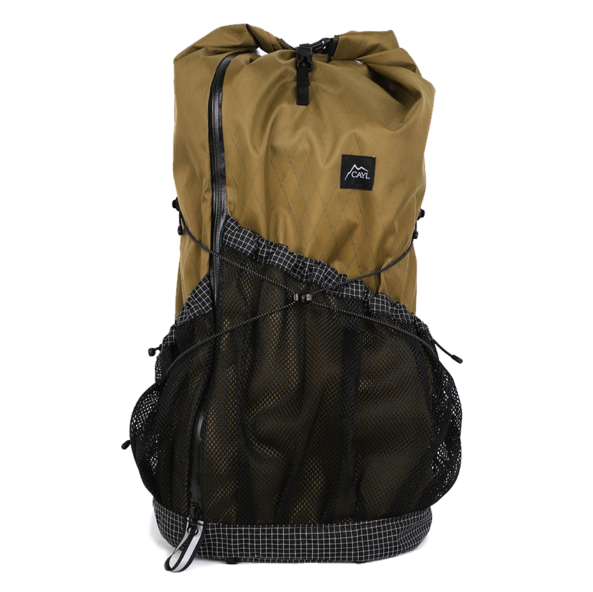 CAYL Mari Roll Top X-pac / Brown Khaki – WANDERS* CAYL Mari Roll Top X-pac / Brown Khaki – WANDERS*