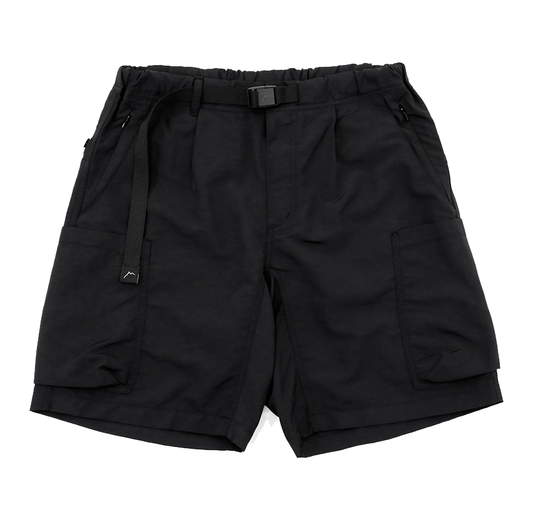 CAYL Multi Pocket Shorts / Black
