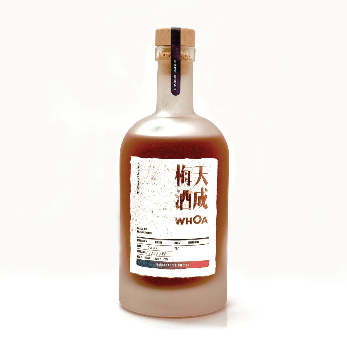 天成梅酒 TinShing UMESHU • 威士忌梅酒 WHOA 500 (500ml)