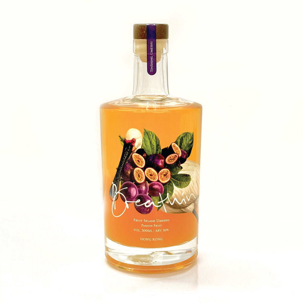 天成梅酒 TinShing UMESHU • 熱情果梅酒 Breathin’ PASSION FRUIT (500ml)