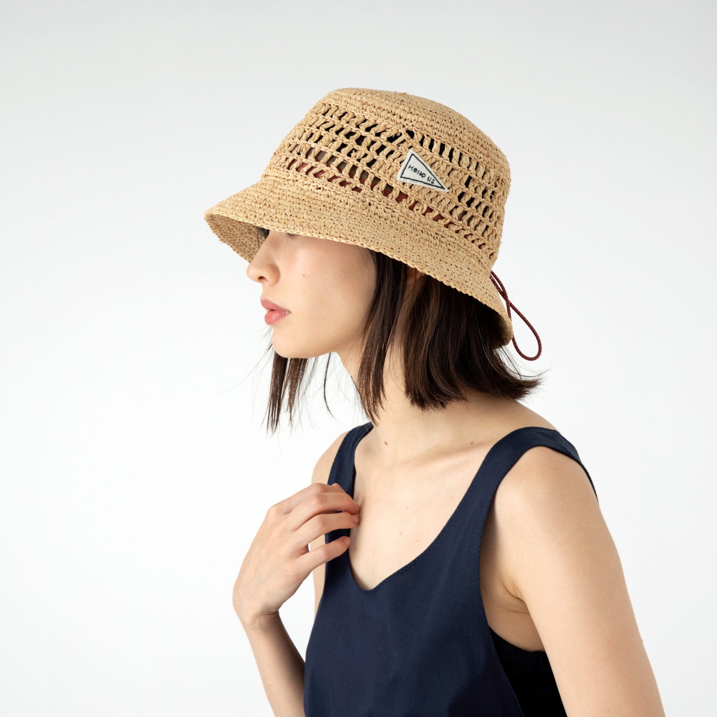 Sublime SB231-0414 RAFFIA BUCKET HAT